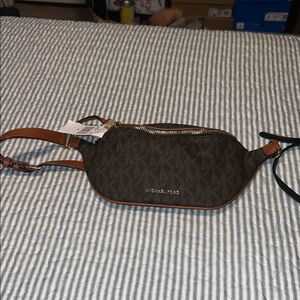 Michael Kors Dark Brown Belt Bag